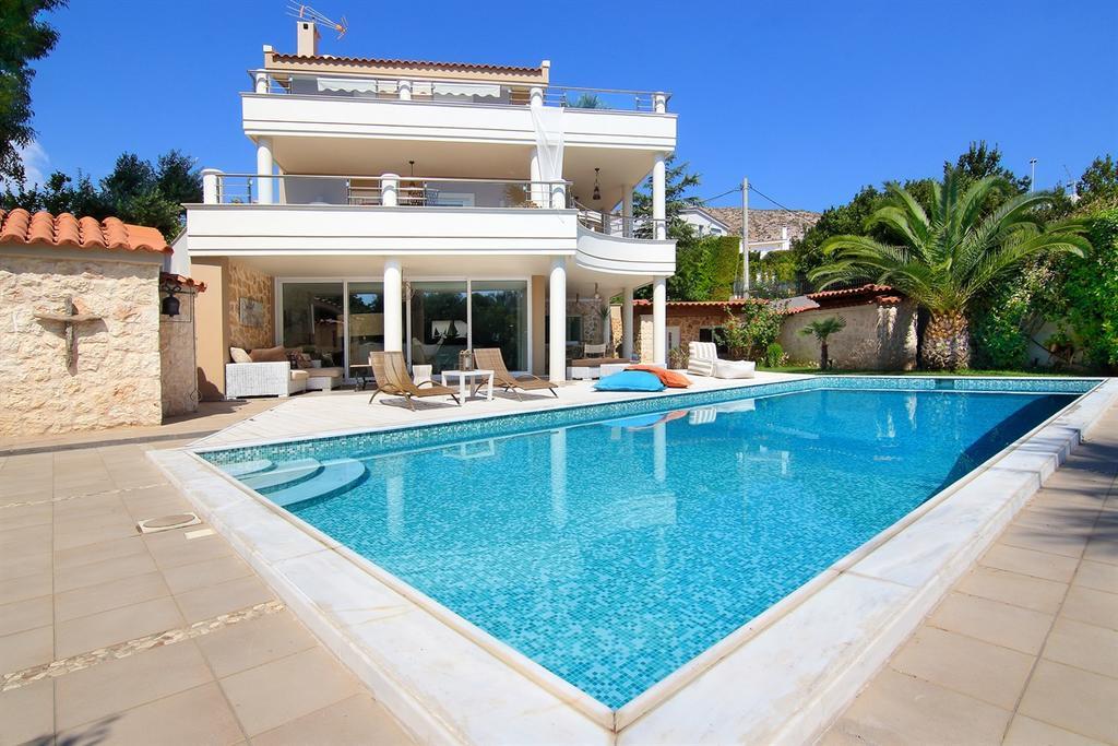 Luxury Villa Sea Melody Palaia Fokaia Exterior photo