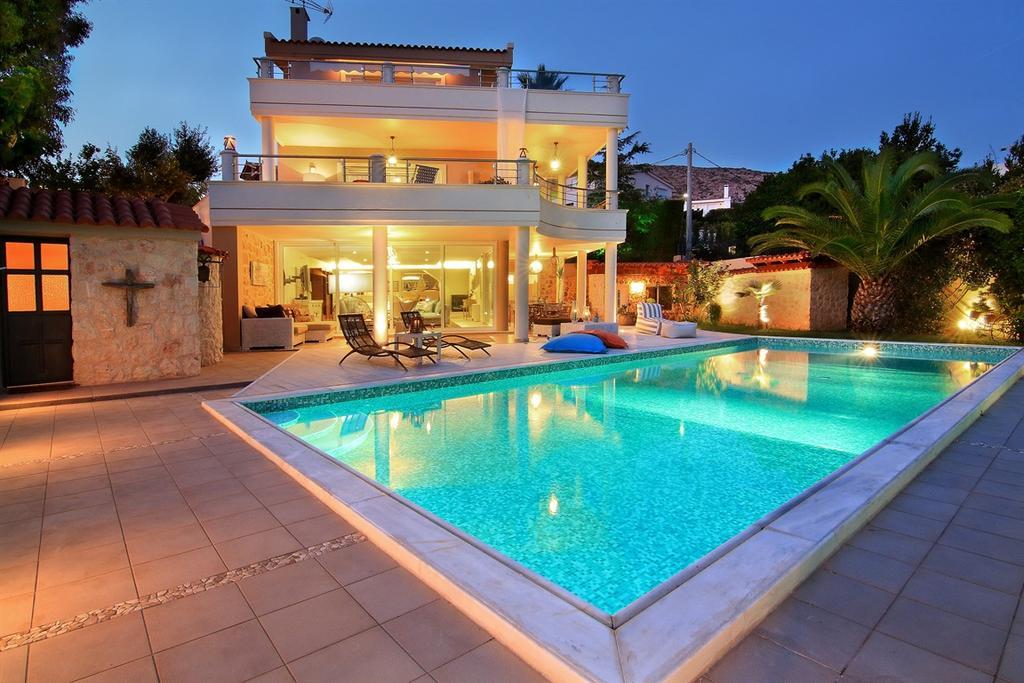 Luxury Villa Sea Melody Palaia Fokaia Exterior photo
